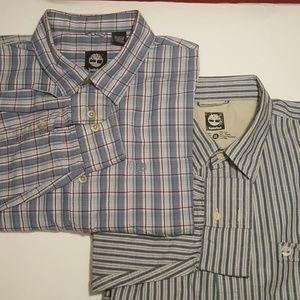 Timberland Mens Shirt Lot of 2 XXL